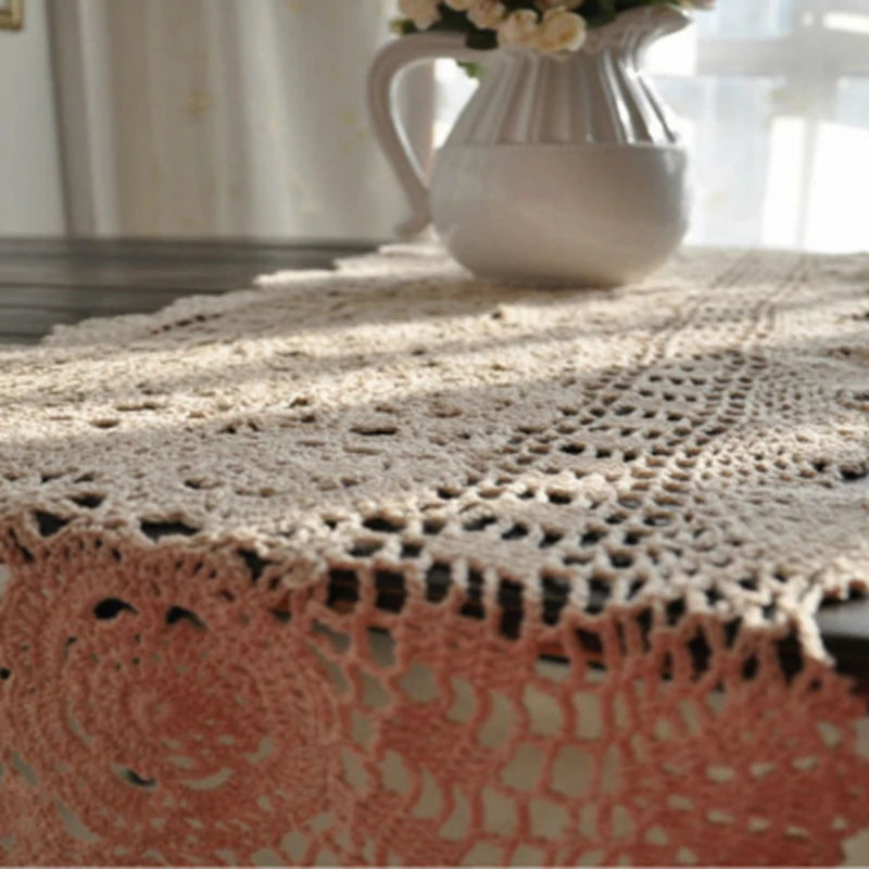 Caminho de mesa em crochê / Meu Luxo