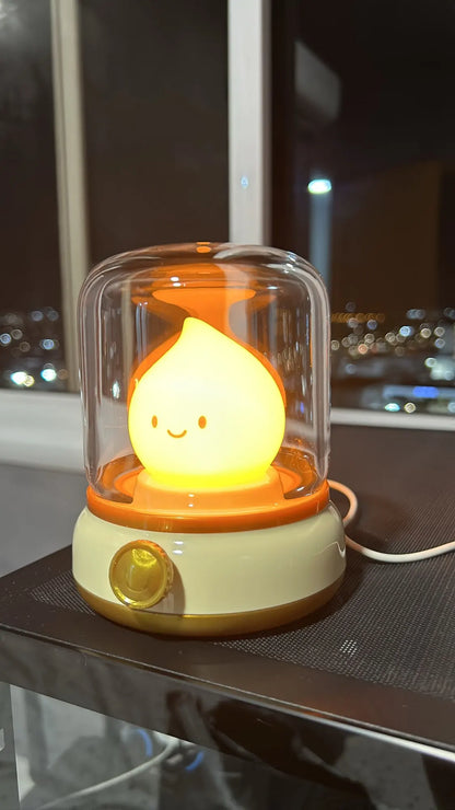 Luminária Candeeiro Animado Amarela  - Meu Luxo