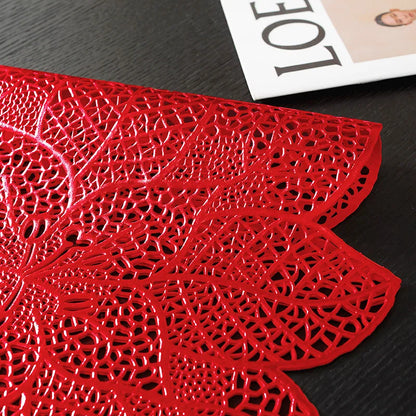 Caminho de mesa folhas / Meu Luxo