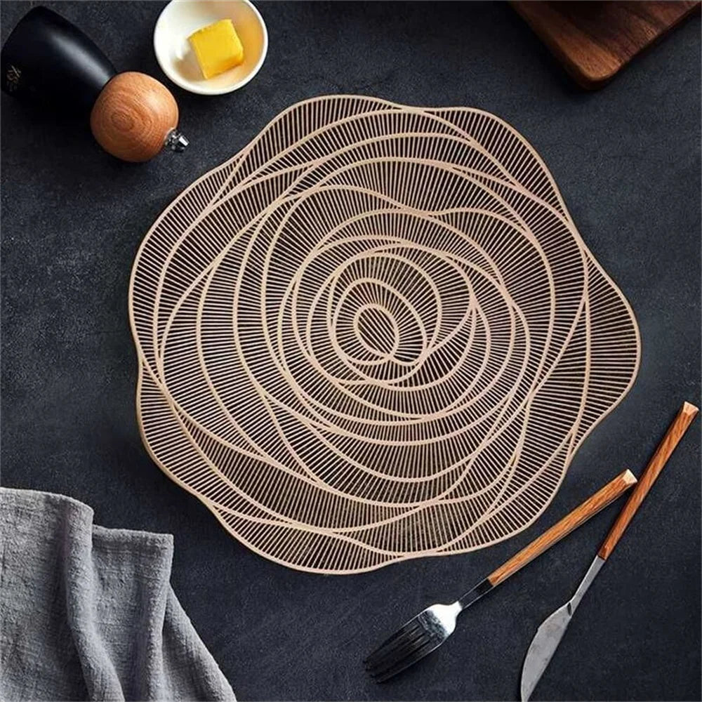 Jogo americano com estampa de rosas / Meu Luxo