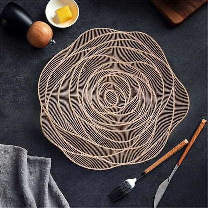 Jogo americano com estampa de rosas / Meu Luxo