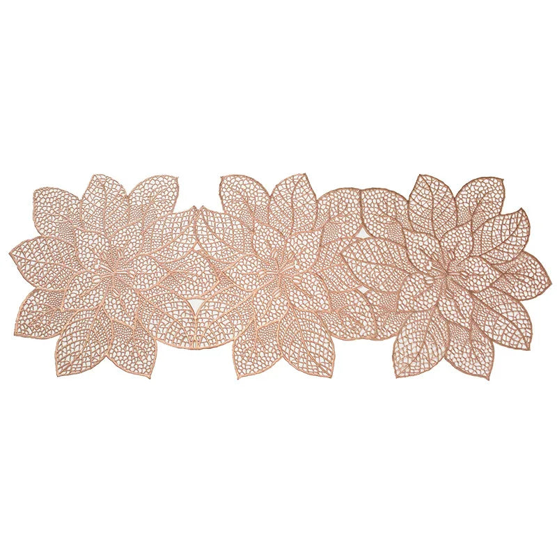 Caminho de mesa folhas / Meu Luxo