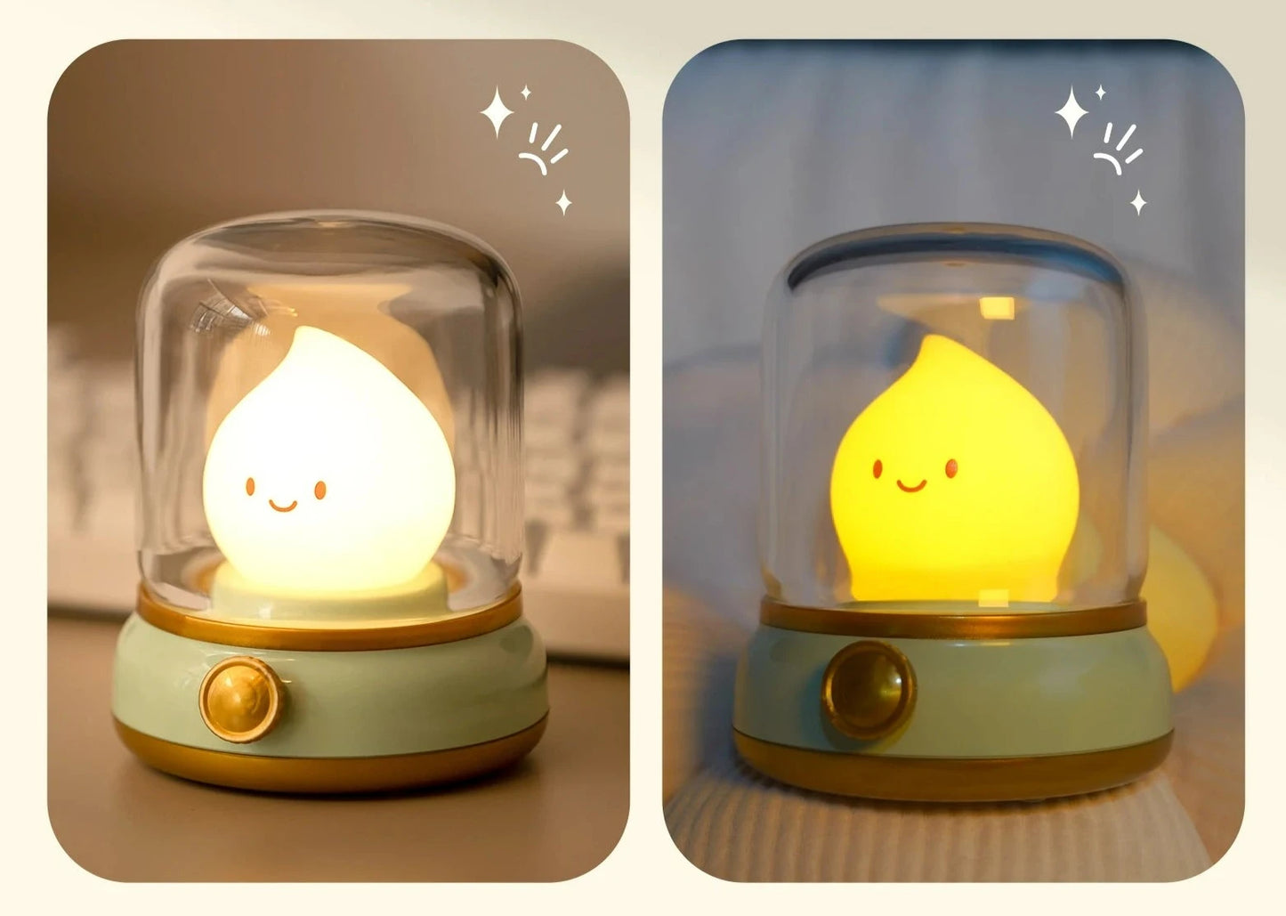 Luminária Candeeiro Animado Verde - Meu Luxo