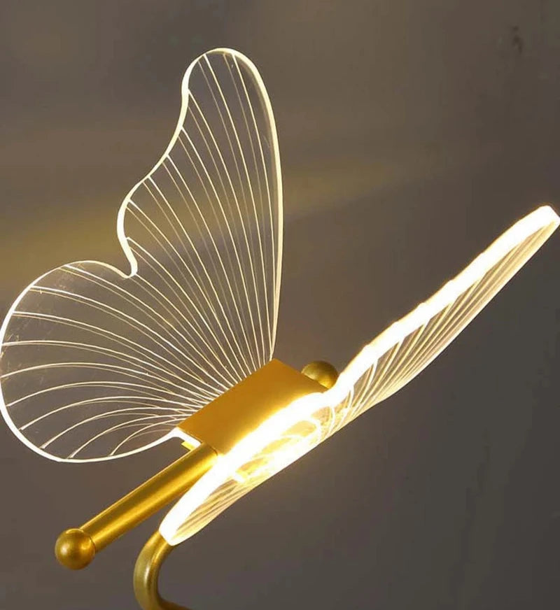 Luminária Borboleta de Led - Meu Luxo