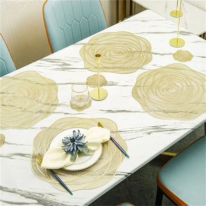 Jogo americano com estampa de rosas / Meu Luxo