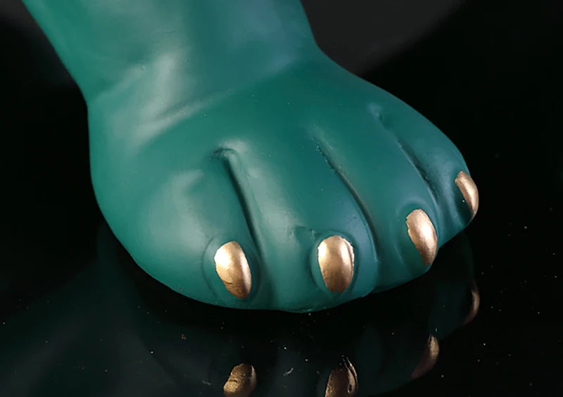 Estatueta Bulldog Luxuosa com Caixa de Armazenamento