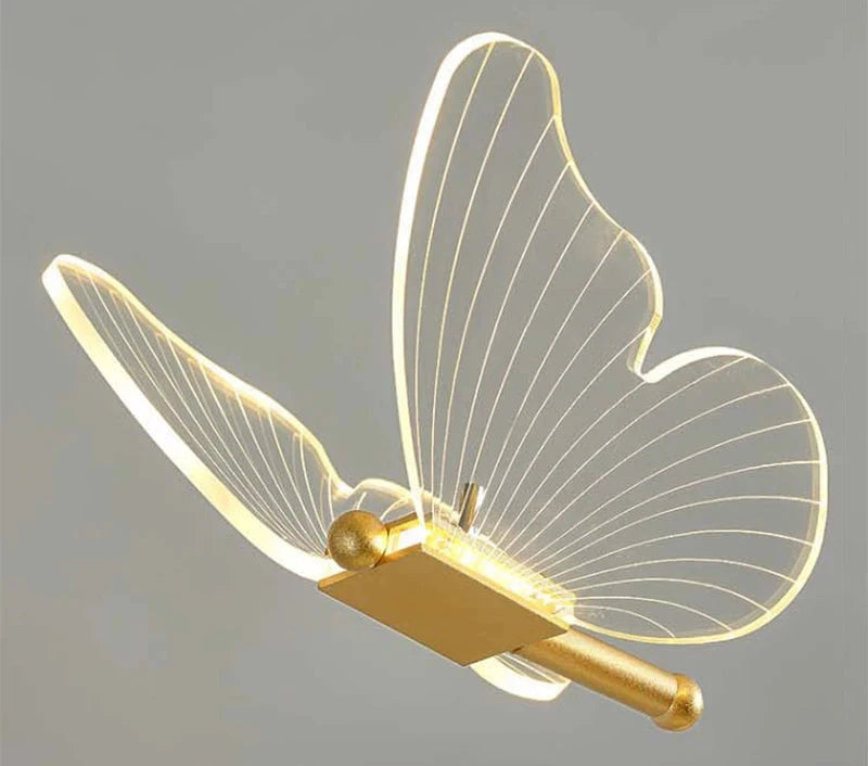 Luminária Borboleta de Led - Meu Luxo