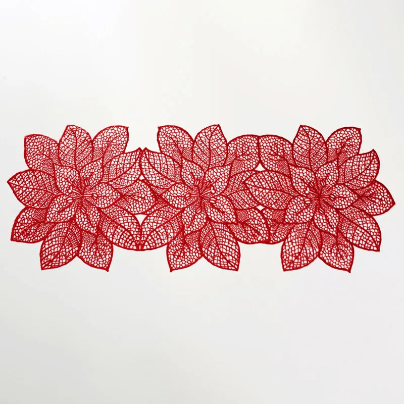 Caminho de mesa folhas / Meu Luxo